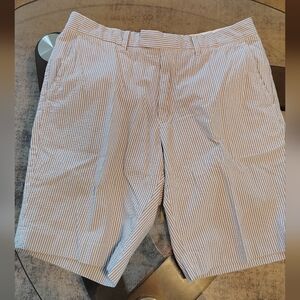 Polo by Ralph Lauren Blue and White Striped Men Shorts